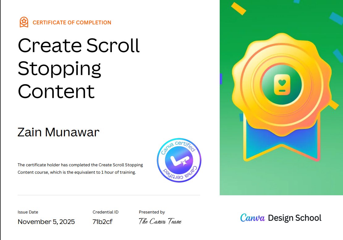 Create Scroll-Stopping Content